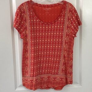 Lucky Brand Short Sleeve Top